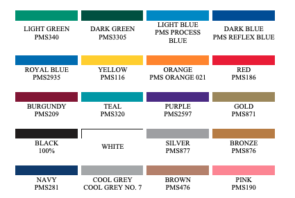 Pastel blue pantone color swatch | Art Board Print