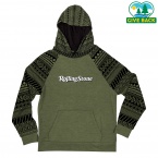 ACE Adult Pattern Blocked Cotton Hoodie