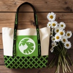 Custom Large rPET Canvas Tote