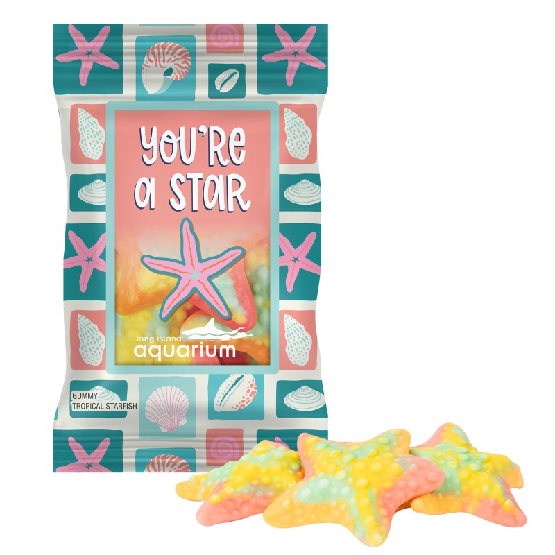 4 oz. Full Color Digibag™ with Tropical Starfish