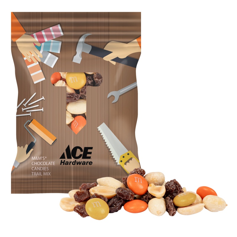 2oz Full Color Digibag with Color Choice M&M'S Trail Mix