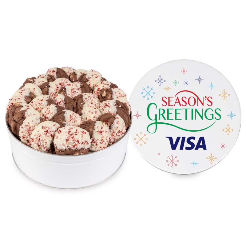 Fresh Beginnings Winter Wonderland Cookie Tin (Large)