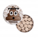 Poop Emojy Tin with Chocolate Mints