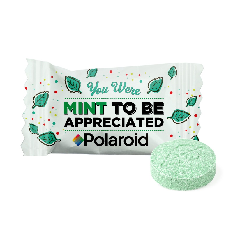 4 Color Process Jumbo Wrapped Spearmints