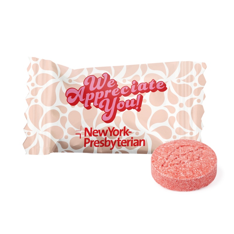 4 Color Process Jumbo Wrapped Cinnamon Mints