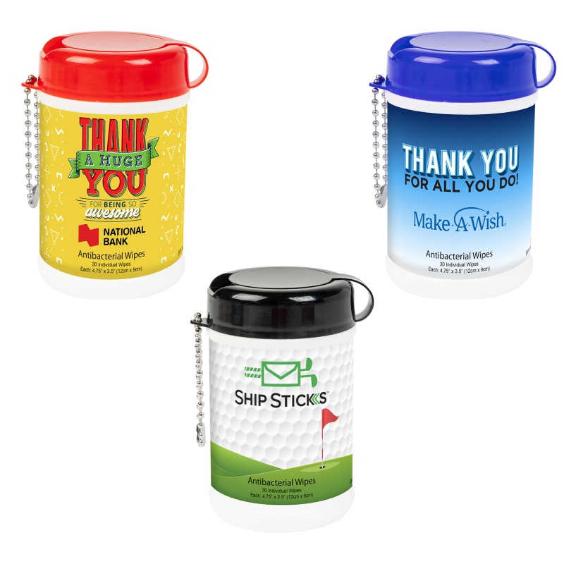 Antibacterial Wet Wipe Canister