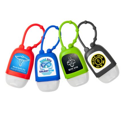 Hand Sanitizer with Silicone Strap