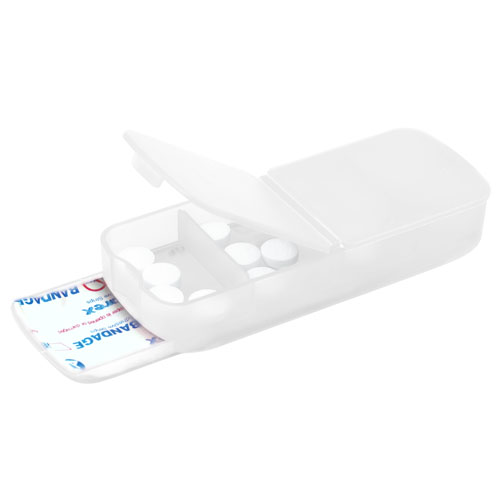 NC Custom: Plastic Bandage Dispenser with Pill Case. Supplied By