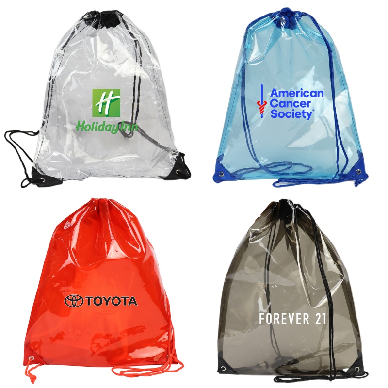 Clear Drawstring Backpack