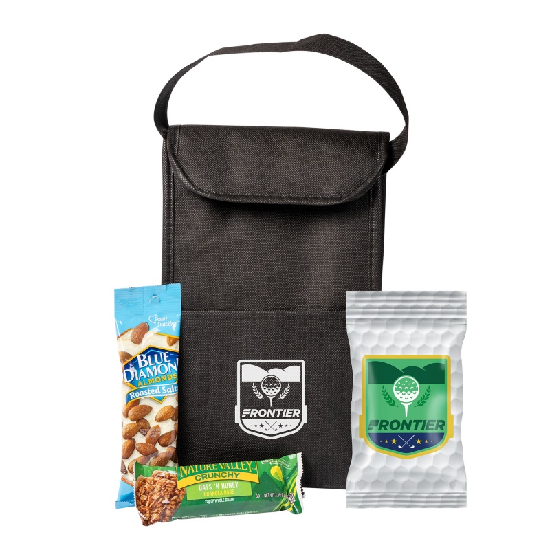 Golf - Insulated Lunch Bag with Snacks