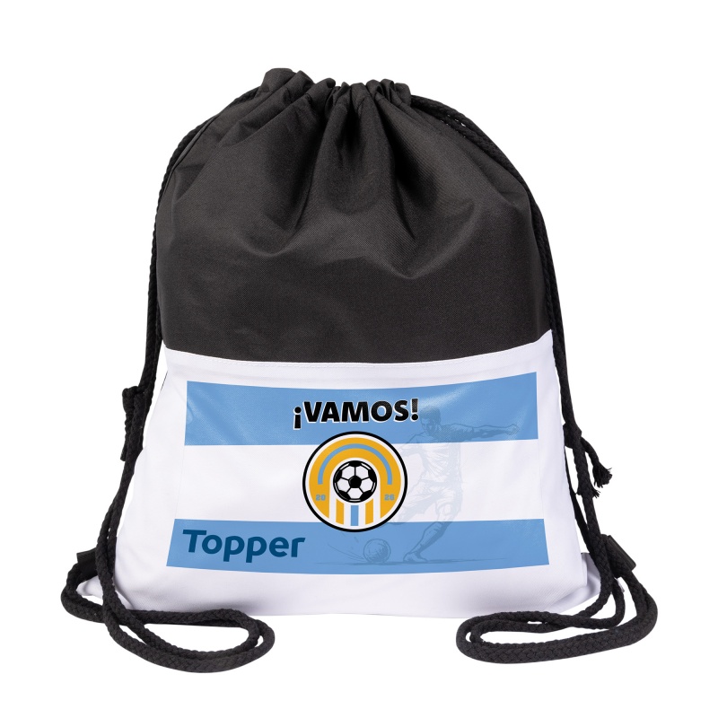 Soccer Sublimated Drawstring Bag