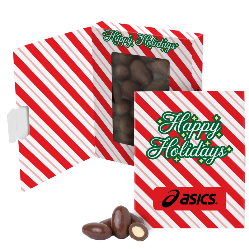 Book Window Box- Milk Chocolate Almonds