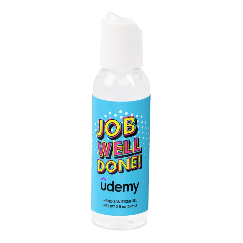 2 oz. Hand Sanitizer Gel Bottle