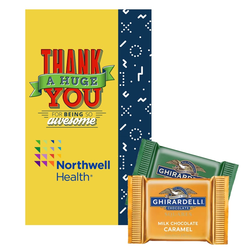 Calling Card - Ghirardelli Chocolate Squares