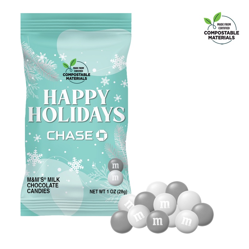 1oz ECO-Digibag, Compostable & Full Color, Color Choice M&M'S