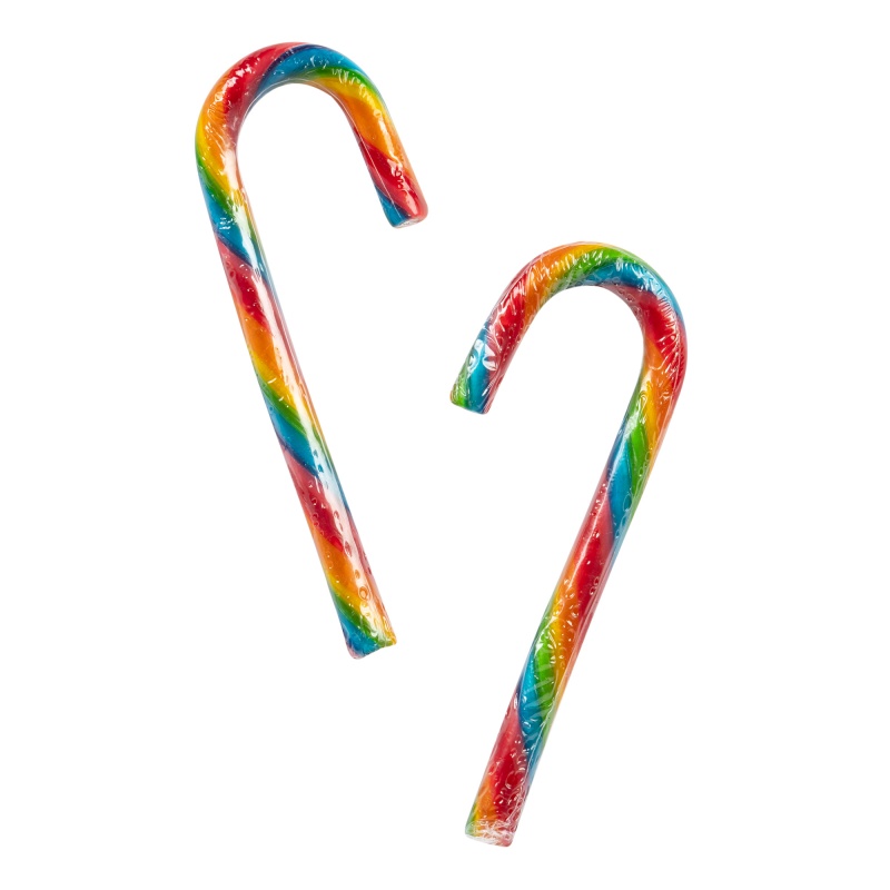 Rainbow Standard Candy Cane- Blank