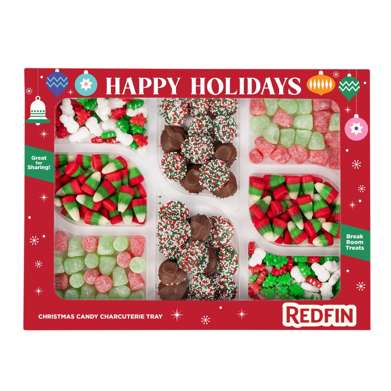 Holiday Treats Charcuterie Tray in Custom Box