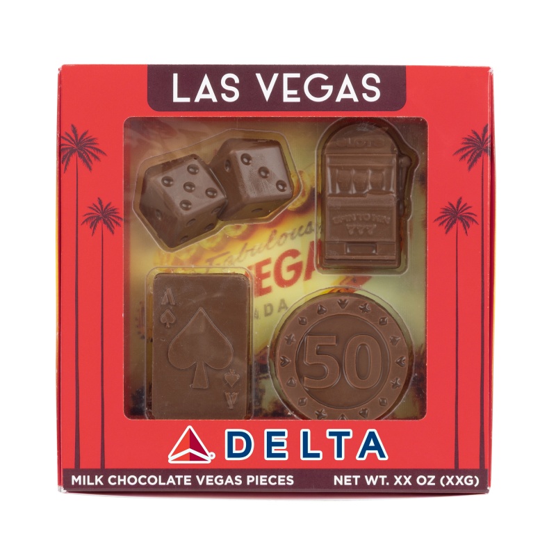 2oz Chocolate Las Vegas Gift Box