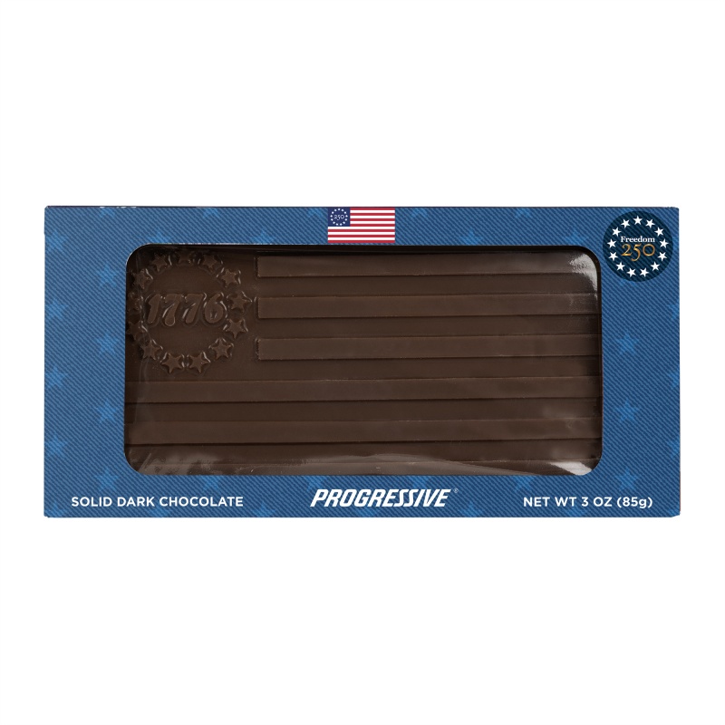 Freedom250- 3oz 1776 Flag Chocolate Bar