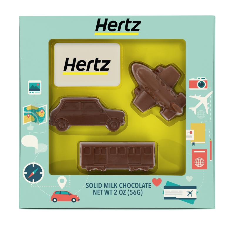 2oz Chocolate Transportation Gift Box