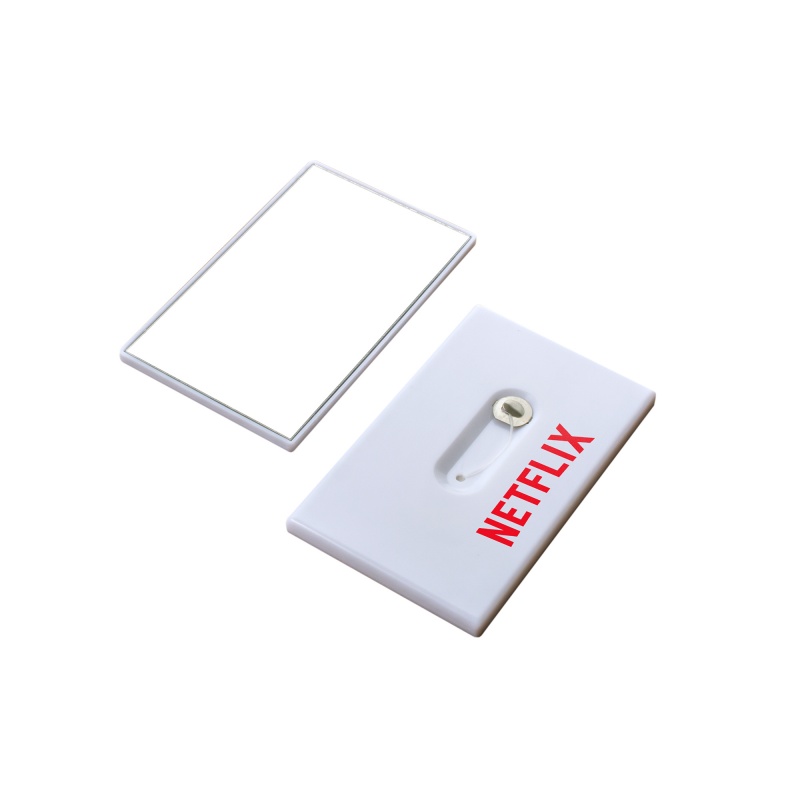 Credit Card Style Dental Floss with Mirror