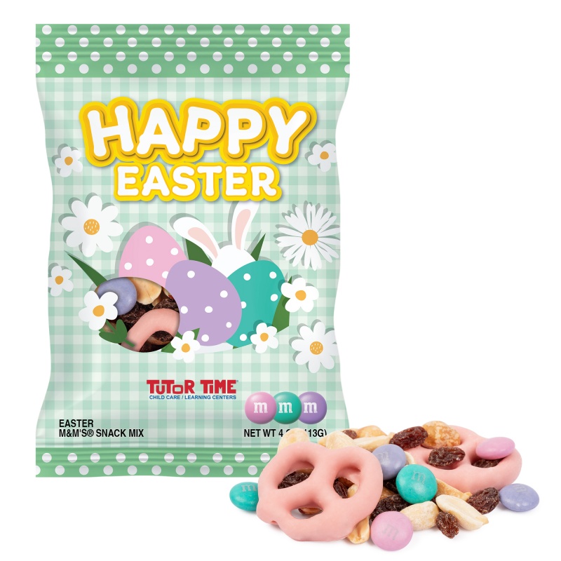 4oz Digibag, Spring M&M Snack mix