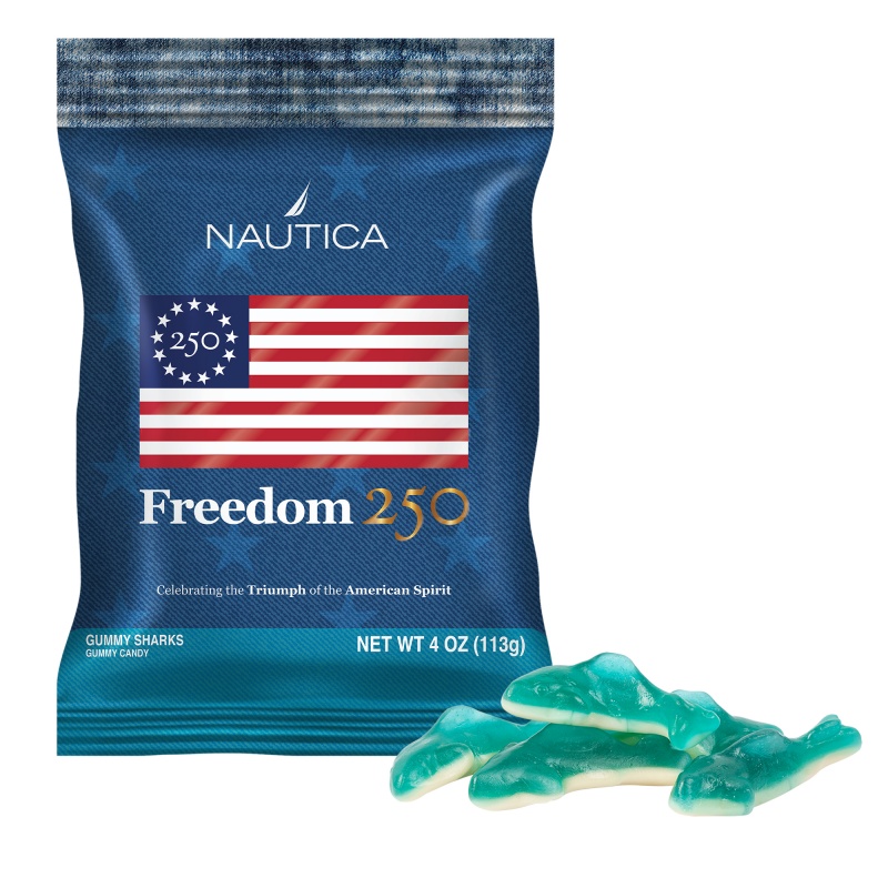 Freedom250- 4oz. Digibag-Gummy Sharks