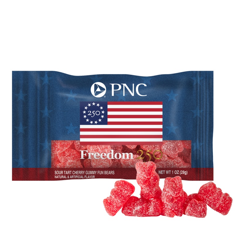 Freedom 250- 1oz. Digibag&trade;- Cherry Gummy Bears