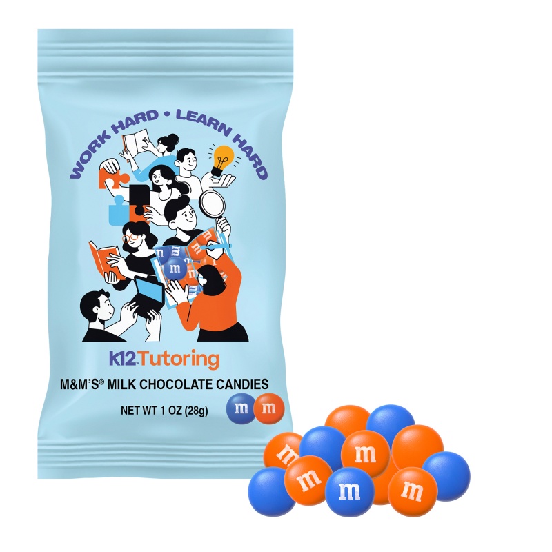 1 oz. Color Choice M&M'S in Full Color Digibag