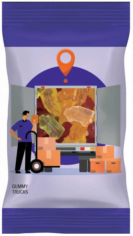 1oz Digibag- Truck Gummies