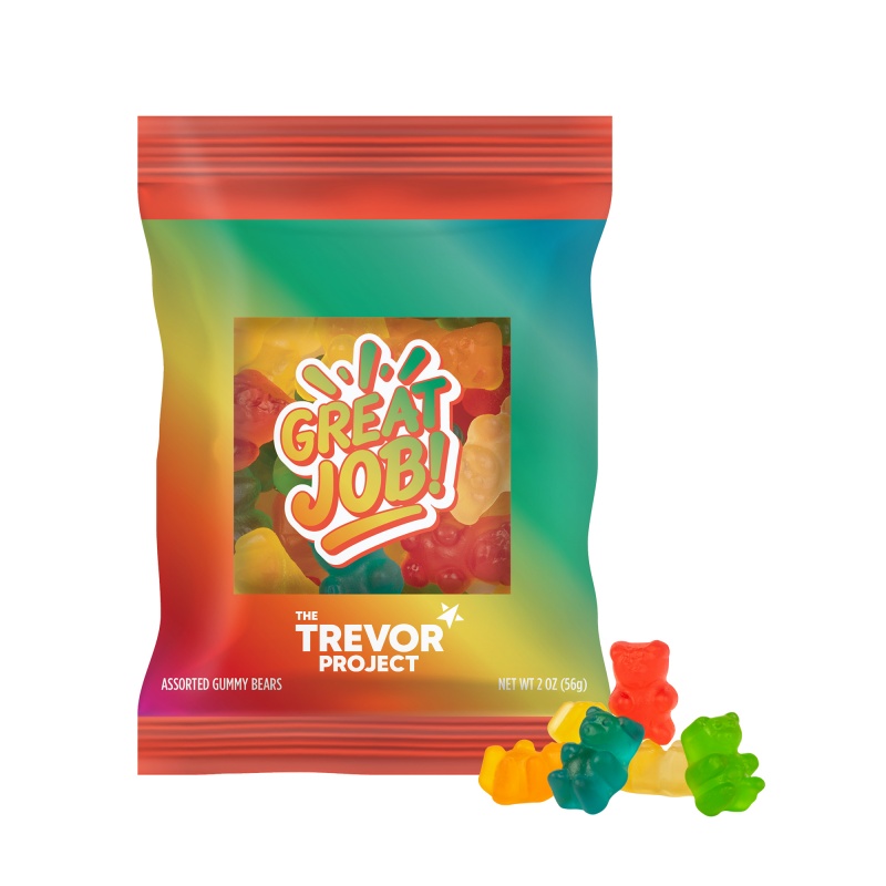 2 oz. Full Color Digibag&trade; with Assorted Gummy Bears