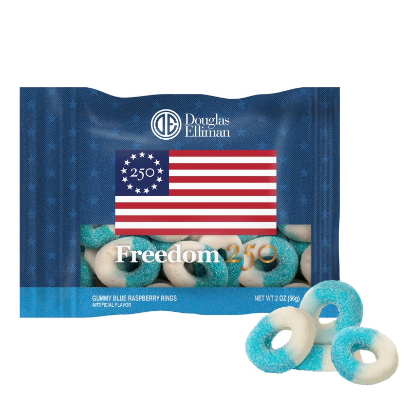Freedom 250- 2oz. Digibag&trade;- Digibag-Blue Raspberry Rings