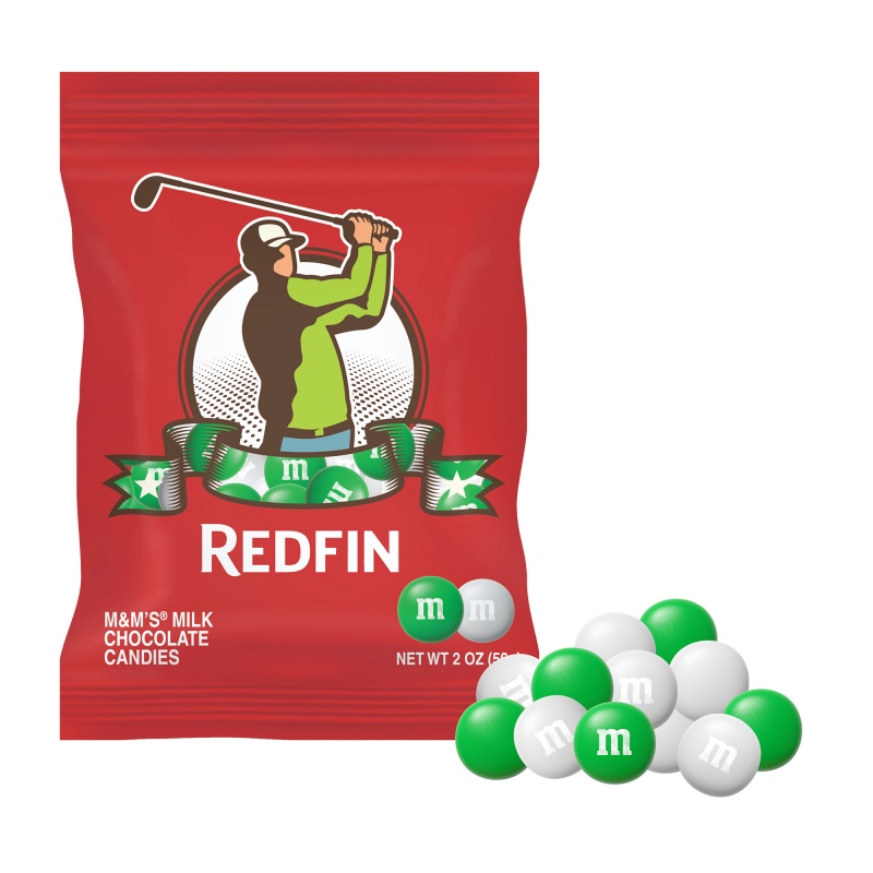 Golf - 2 oz. Color Choice M&M'S&reg; in Full Color Digibag