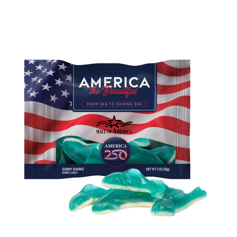 America 250- 2oz. Digibag&trade;-Gummy Sharks