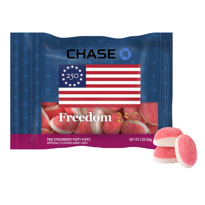 Freedom 250- 2oz. Digibag&trade;- Strawberry Puffs