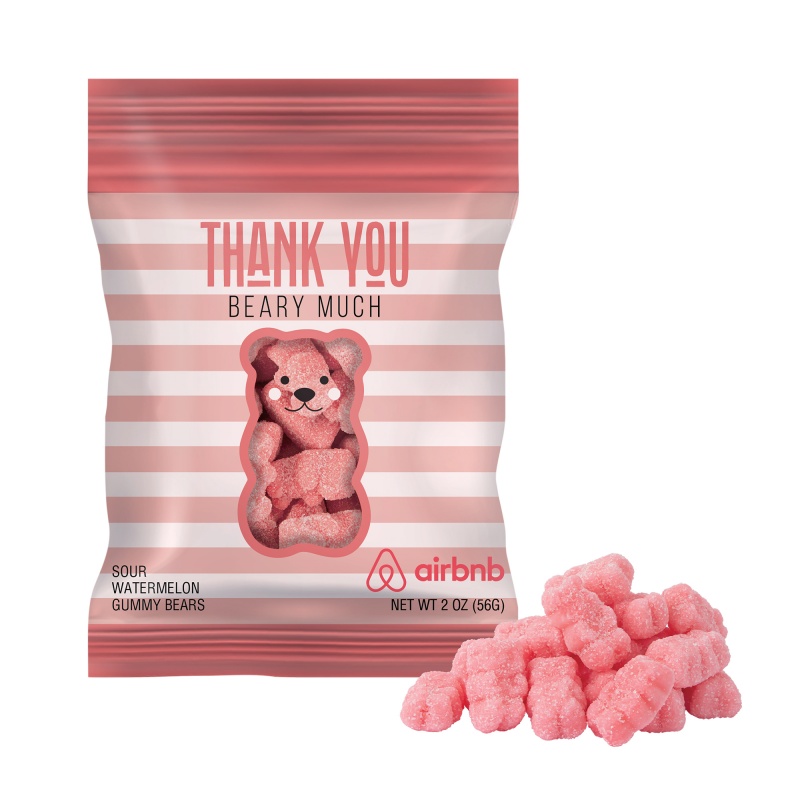 2 oz. Full Color Digibag(TM) Sour Watermelon Bears