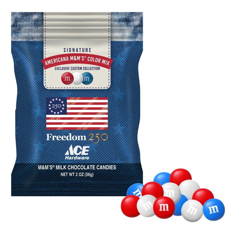 Freedom250 - 2 oz. M&M'S in Full Color Digibag