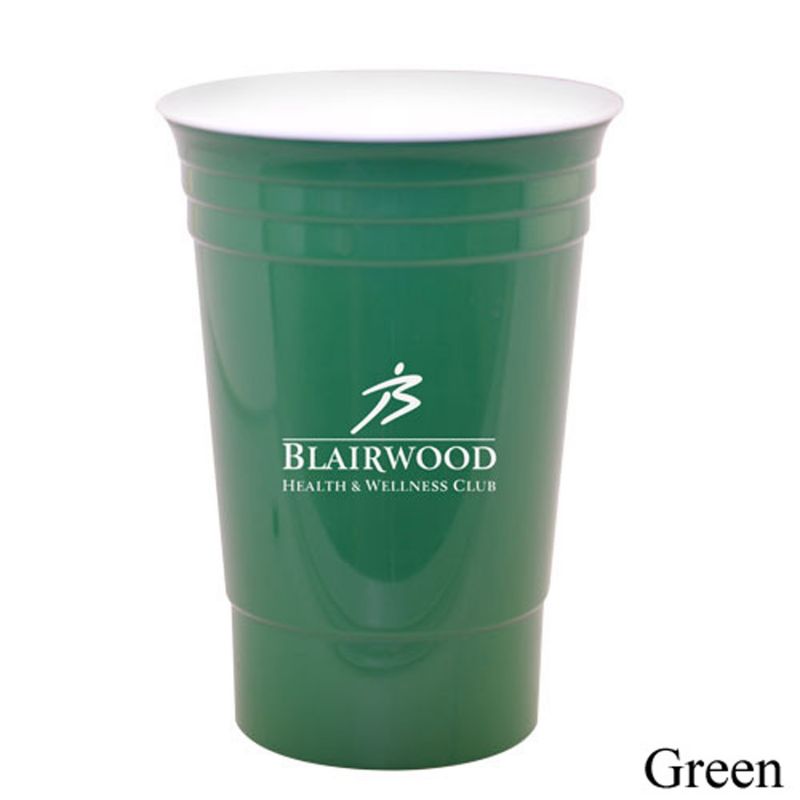 16 oz Plastic Double Wall Party Cup