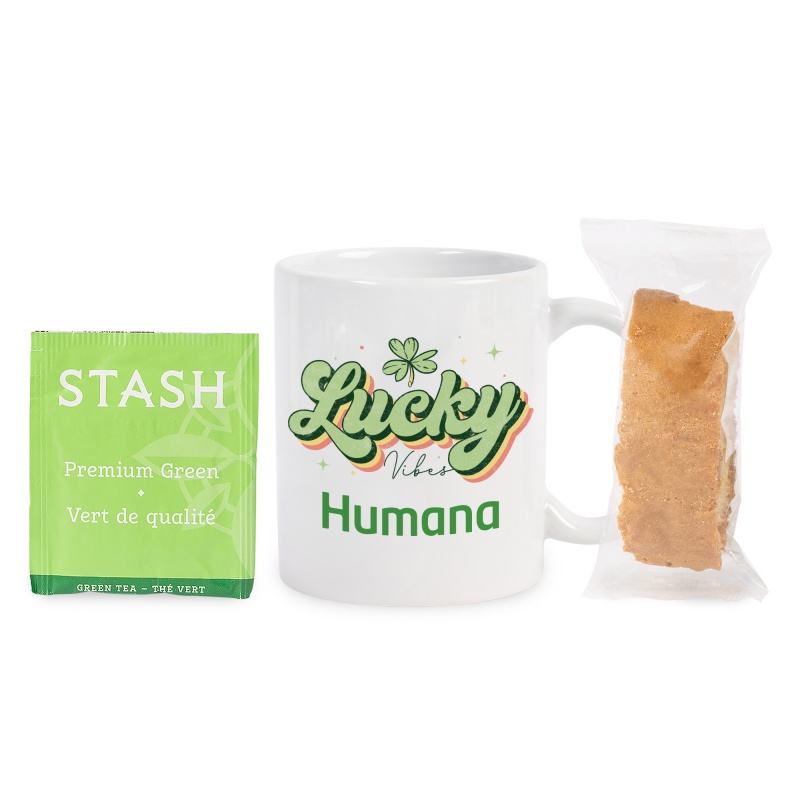 Stash Tea & Biscotti Mug Set