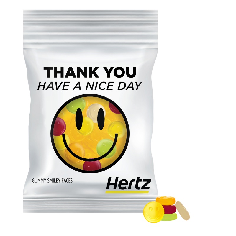 1/2oz Digibag- Smiley Face Gummies