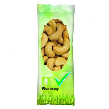 Full Color Tube DigiBag&#8482; with Jumbo Salted Cashews