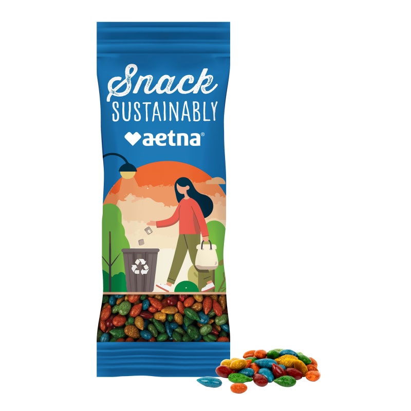 Full Color Tube DigiBag&trade; with Chocolate Covered Sunflower Seeds