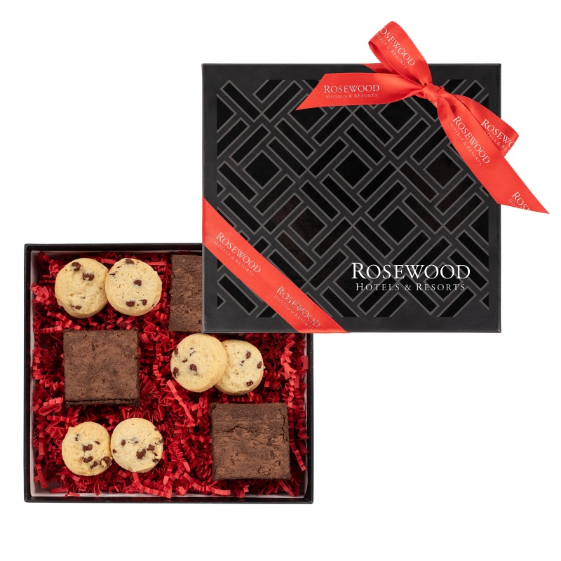 Fresh Beginnings Deluxe Gift Box with Brownies & Cookies 
