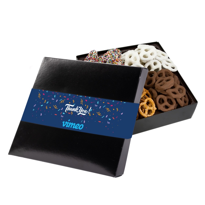 Assorted Mini Pretzels- Full color Band 