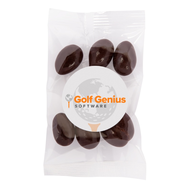1oz. Goody Bags - Dark Chocolate Almonds
