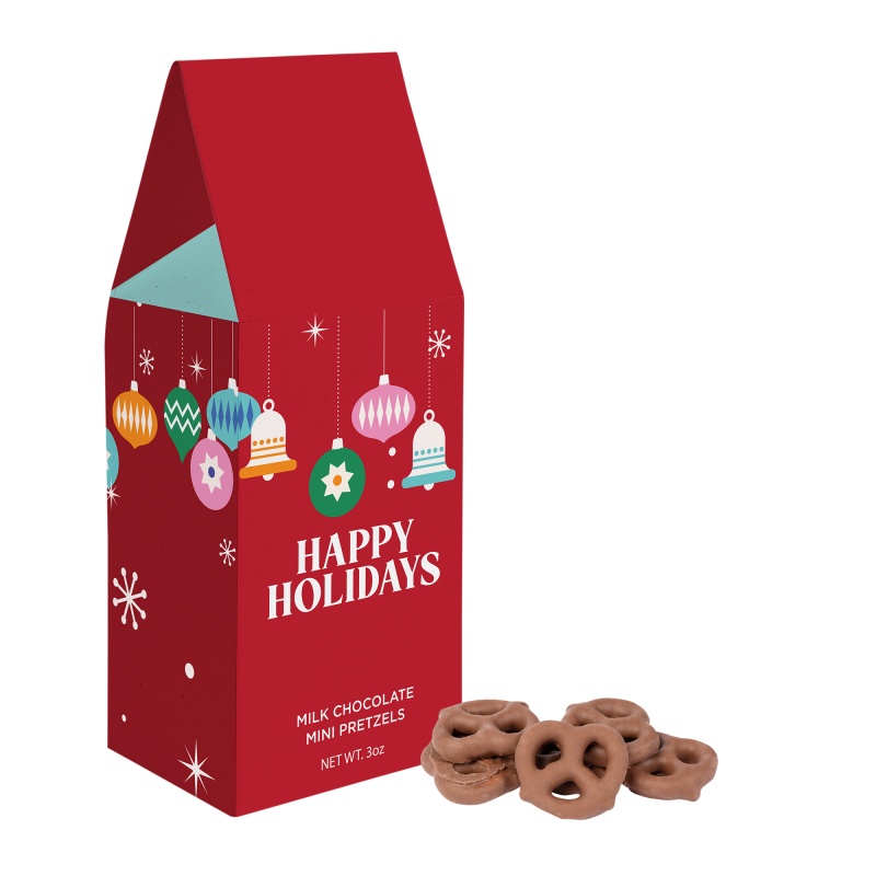 Gable Box - Chocolate Covered Pretzels
