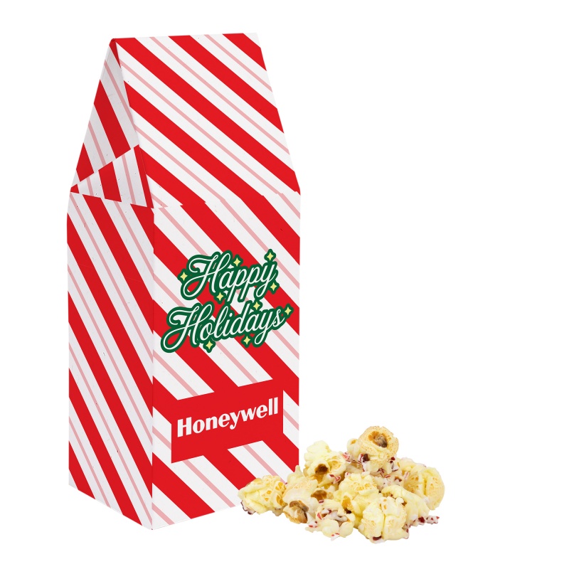 Gable Box - Peppermint Bark Popcorn