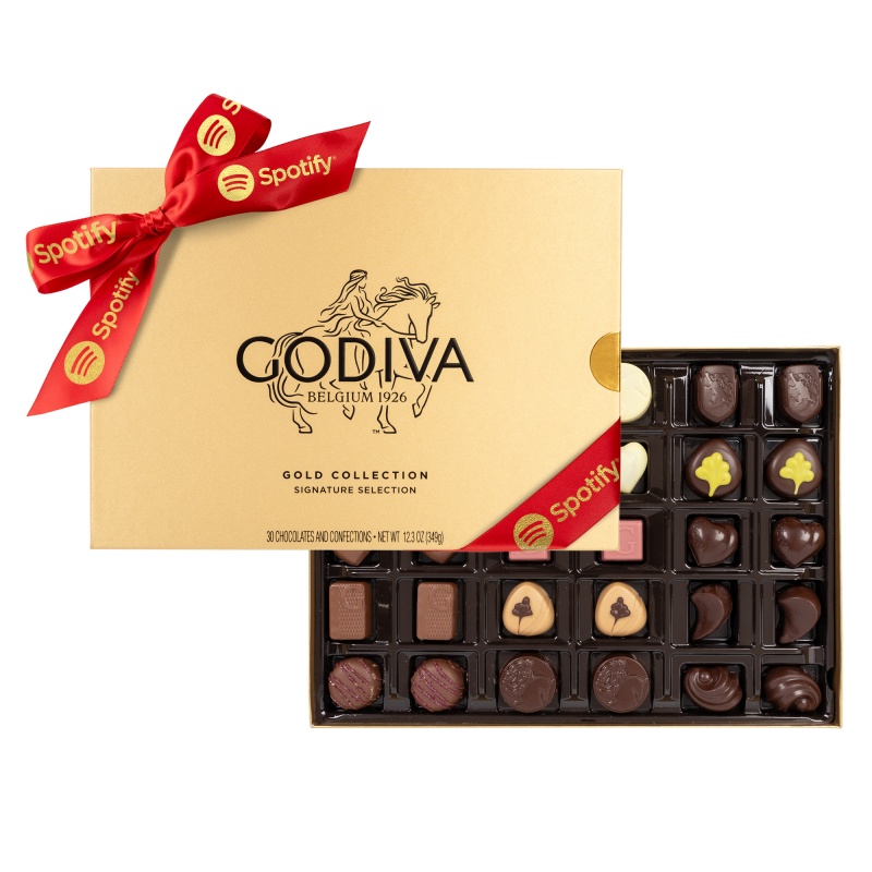 Godiva Gold Collection 30pc 12.3 oz Box