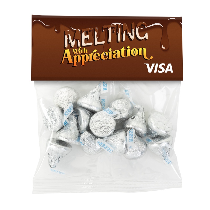 Large Header Bags - Hershey's Chocolate Kisses