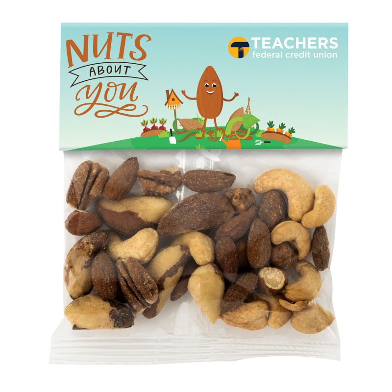 Large Header Bags - Deluxe Mixed Nuts